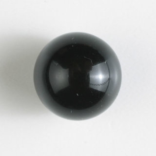 Dill Knopf, schwarz, 11 mm