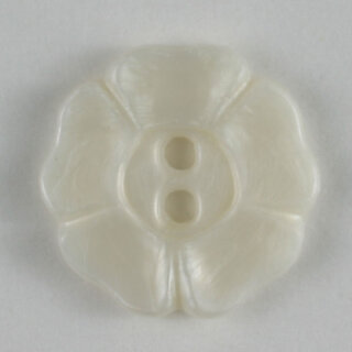 Dill Knopf, weiss, 13 mm