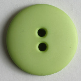 Dill Knopf, mintgrün/smaragd, 18 mm