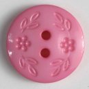 Dill Knopf, rose/pink, 13 mm