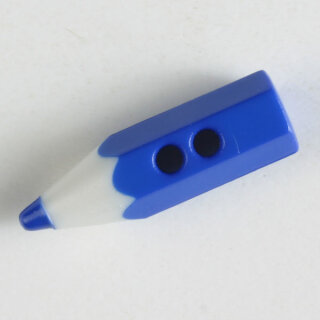 Dill Motivknopf Bleistift, blau, 18 mm